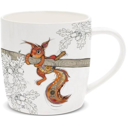 Bug Art Sammy Squirrel Mug